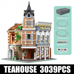 moc creator expert afternoon tea restaurant bricks toy