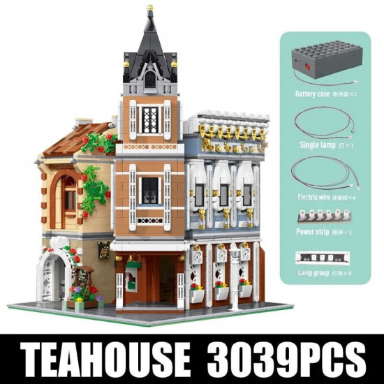 moc creator expert afternoon tea restaurant bricks toy moc creator expert afternoon tea restaurant bricks toy