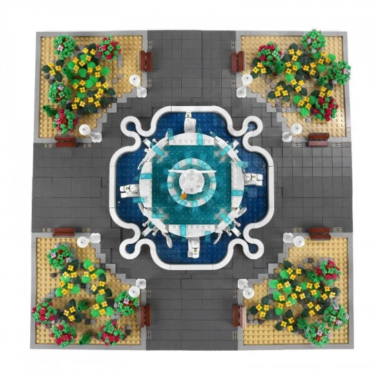 moc creator expert angel square park bricks toy 16003 moc creator expert angel square park bricks toy 16003