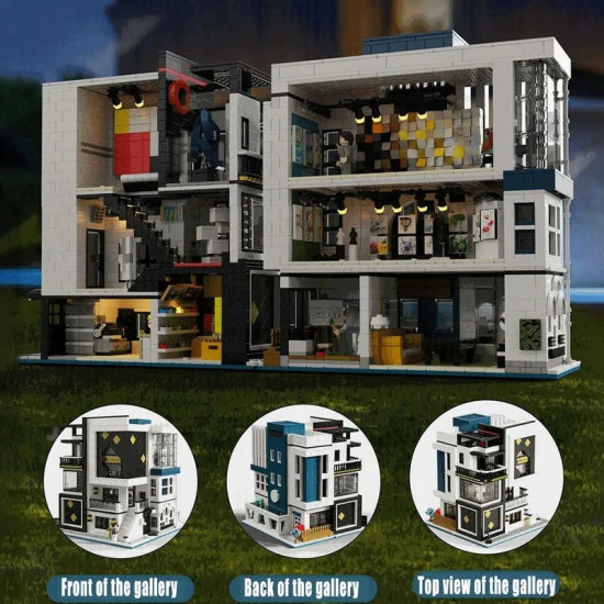 moc creator expert art gallery showcase bricks toy 16043 moc creator expert art gallery showcase bricks toy 16043