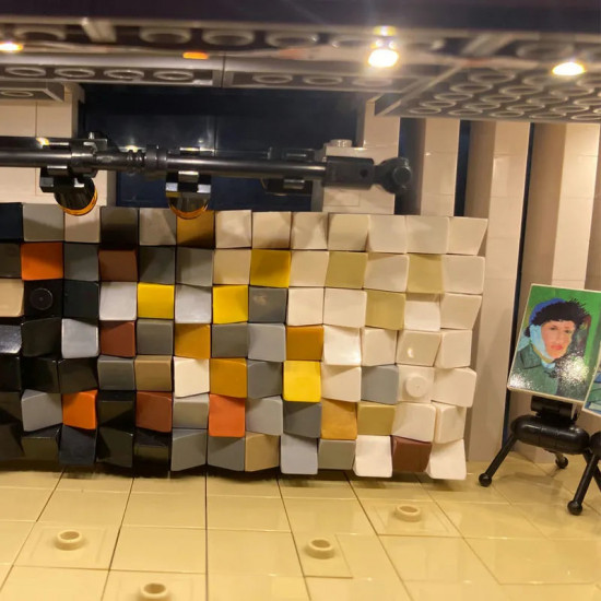 moc creator expert art gallery showcase bricks toy 16043 moc creator expert art gallery showcase bricks toy 16043