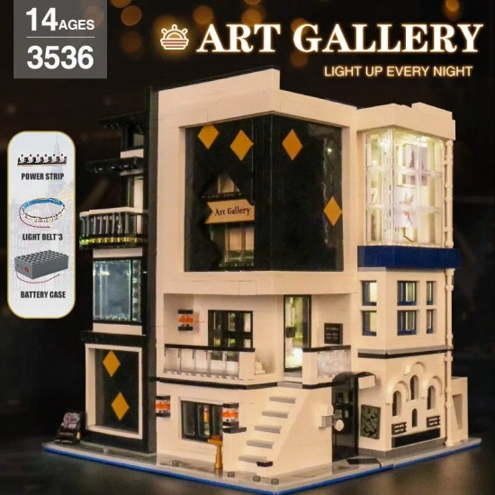 moc creator expert art gallery showcase bricks toy 16043 moc creator expert art gallery showcase bricks toy 16043