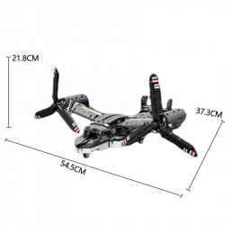 moc creator expert boeing bell v22 osprey bricks toys