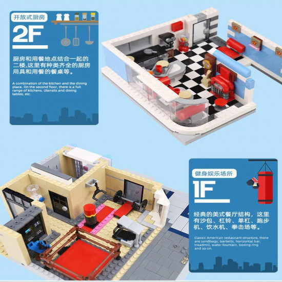 moc creator expert california downtown diners bricks toy moc creator expert california downtown diners bricks toy