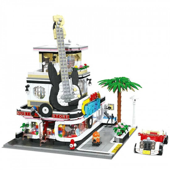moc creator expert car wash music shop concert bricks toys moc creator expert car wash music shop concert bricks toys