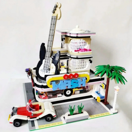 moc creator expert car wash music shop concert bricks toys moc creator expert car wash music shop concert bricks toys