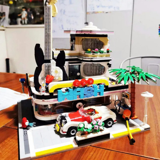 moc creator expert car wash music shop concert bricks toys moc creator expert car wash music shop concert bricks toys