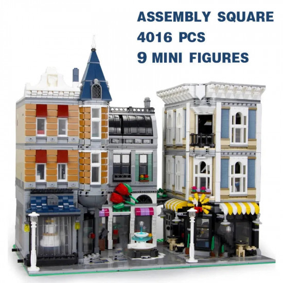 moc creator expert city assembly square bricks toy 15019 moc creator expert city assembly square bricks toy 15019