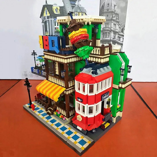 moc creator expert city bbq restaurant bricks toys moc creator expert city bbq restaurant bricks toys