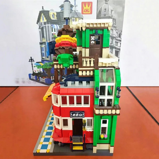 moc creator expert city bbq restaurant bricks toys moc creator expert city bbq restaurant bricks toys