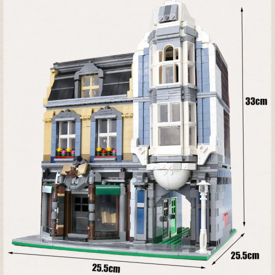 moc creator expert city bookstore shop bricks toy moc creator expert city bookstore shop bricks toy