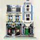 moc creator expert city bookstore shop bricks toy moc creator expert city bookstore shop bricks toy