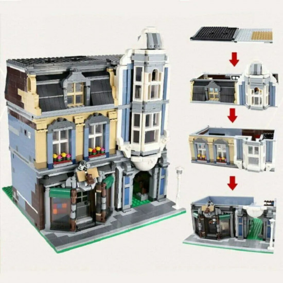 moc creator expert city bookstore shop bricks toy moc creator expert city bookstore shop bricks toy
