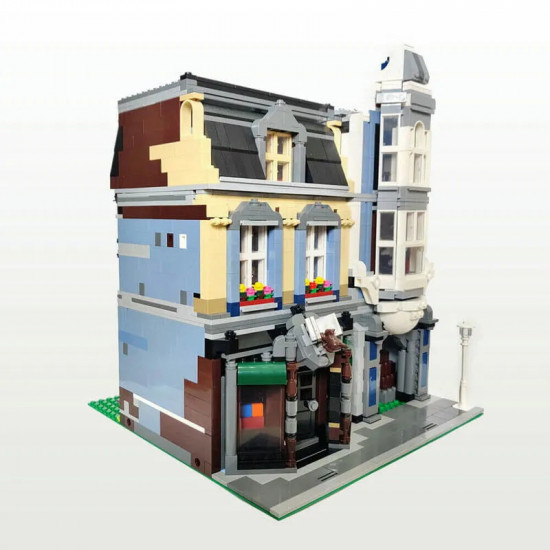 moc creator expert city bookstore shop bricks toy moc creator expert city bookstore shop bricks toy