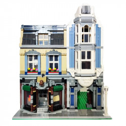 moc creator expert city bookstore shop bricks toy