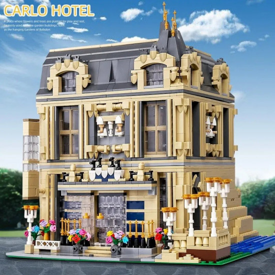 moc creator expert city carlo hotel bricks toy 0927 moc creator expert city carlo hotel bricks toy 0927