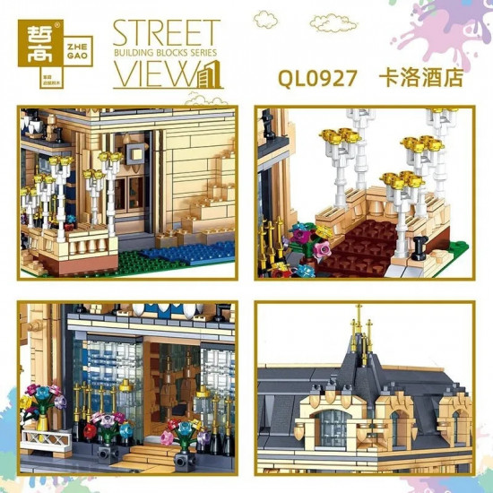 moc creator expert city carlo hotel bricks toy 0927 moc creator expert city carlo hotel bricks toy 0927