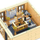 moc creator expert city carlo hotel bricks toy 0927 moc creator expert city carlo hotel bricks toy 0927