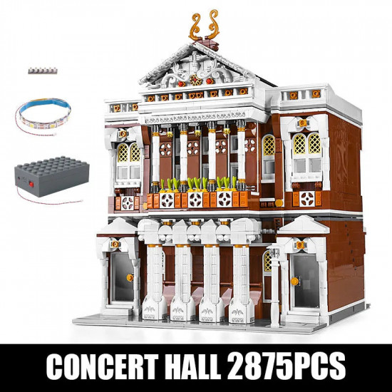 moc creator expert city concert hall bricks toys 16032 moc creator expert city concert hall bricks toys 16032