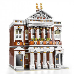 moc creator expert city concert hall bricks toys 16032