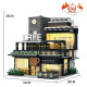 moc creator expert city corner coffee shop bricks toy moc creator expert city corner coffee shop bricks toy