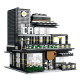 moc creator expert city corner coffee shop bricks toy moc creator expert city corner coffee shop bricks toy