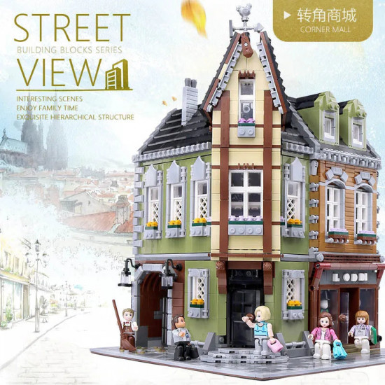 moc creator expert city corner mall store bricks toy 0919 moc creator expert city corner mall store bricks toy 0919