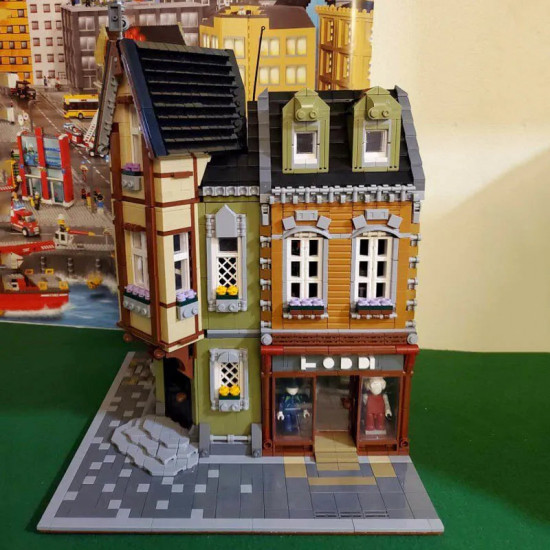 moc creator expert city corner mall store bricks toy 0919 moc creator expert city corner mall store bricks toy 0919