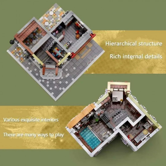 moc creator expert city corner mall store bricks toy 0919 moc creator expert city corner mall store bricks toy 0919