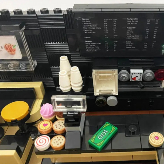 moc creator expert city corner modern cafe bricks toys 86005 moc creator expert city corner modern cafe bricks toys 86005