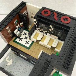 moc creator expert city corner modern cafe bricks toys 86005