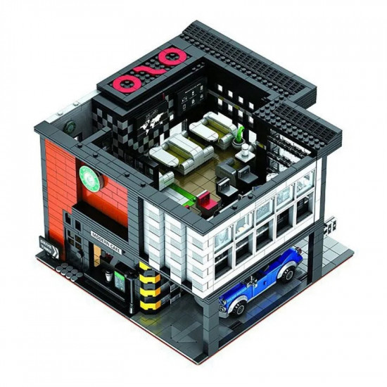 moc creator expert city corner modern cafe bricks toys 86005 moc creator expert city corner modern cafe bricks toys 86005