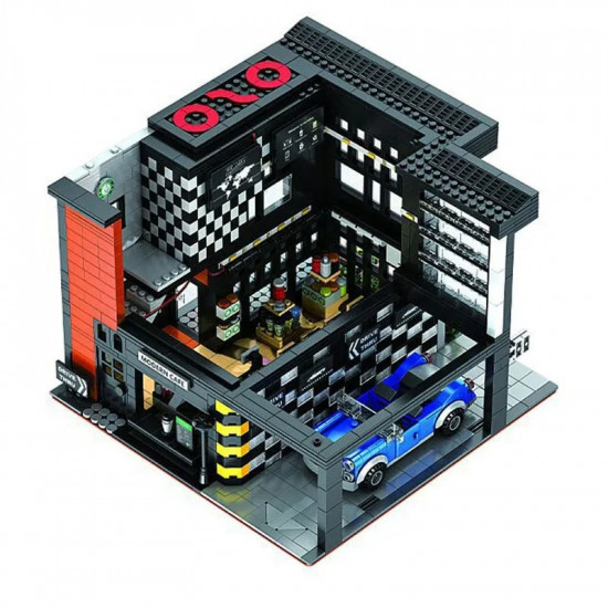 moc creator expert city corner modern cafe bricks toys 86005 moc creator expert city corner modern cafe bricks toys 86005