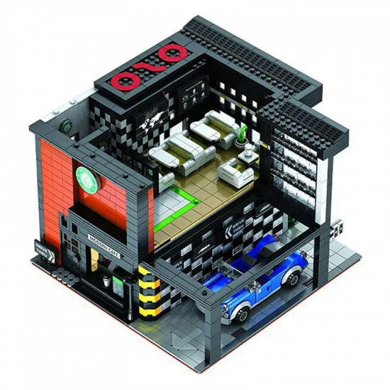 moc creator expert city corner modern cafe bricks toys 86005 moc creator expert city corner modern cafe bricks toys 86005
