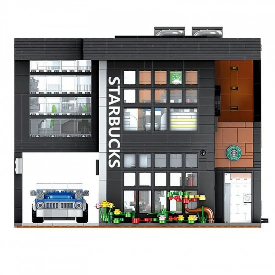 moc creator expert city corner modern cafe bricks toys 86005 moc creator expert city corner modern cafe bricks toys 86005