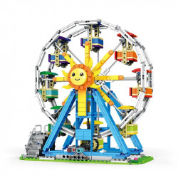 moc creator expert city ferris wheel bricks toy