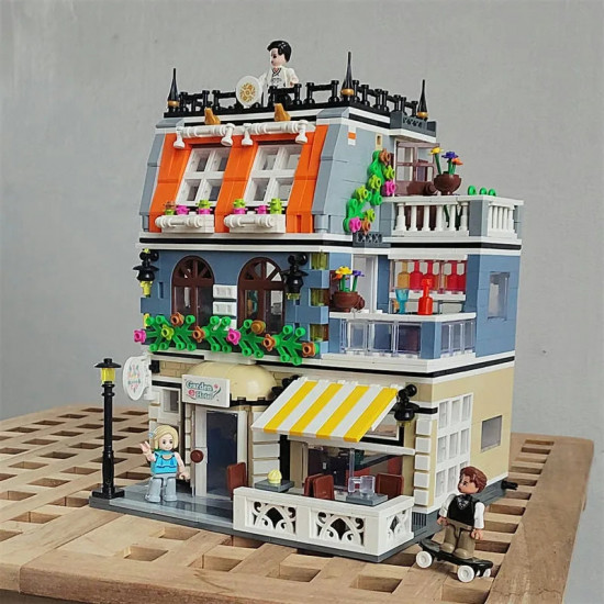 moc creator expert city garden hotel bricks toy 0940 moc creator expert city garden hotel bricks toy 0940