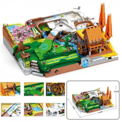 moc creator expert city golf course resort bricks toy