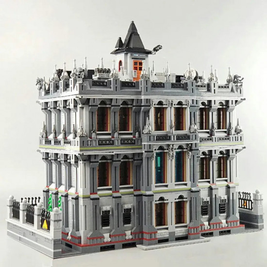 moc creator expert city lunatic hospital bricks toy 613002 moc creator expert city lunatic hospital bricks toy 613002