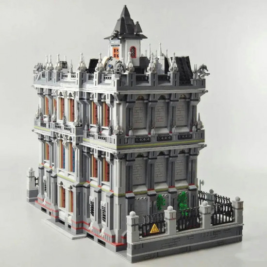 moc creator expert city lunatic hospital bricks toy 613002 moc creator expert city lunatic hospital bricks toy 613002