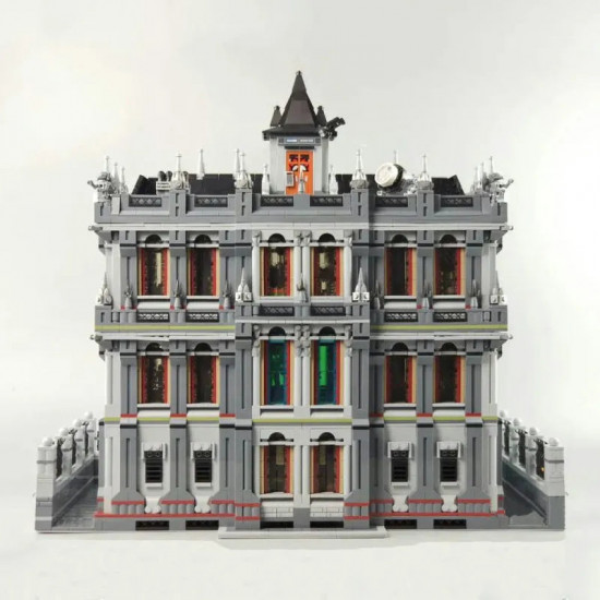 moc creator expert city lunatic hospital bricks toy 613002 moc creator expert city lunatic hospital bricks toy 613002