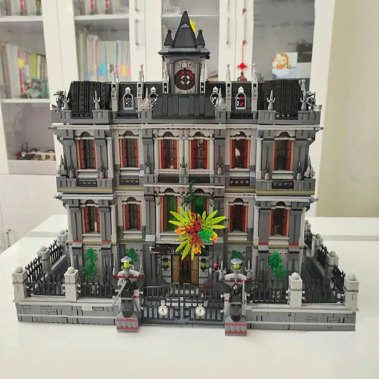 moc creator expert city lunatic hospital bricks toy 613002 moc creator expert city lunatic hospital bricks toy 613002