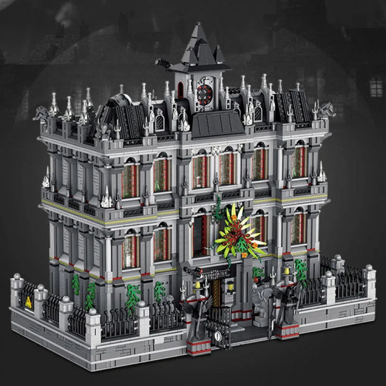 moc creator expert city lunatic hospital bricks toy 613002 moc creator expert city lunatic hospital bricks toy 613002
