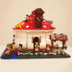 moc creator expert city mushroom house bricks toys moc creator expert city mushroom house bricks toys