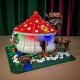 moc creator expert city mushroom house bricks toys moc creator expert city mushroom house bricks toys