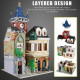 moc creator expert city old town pub bricks toy 0924 moc creator expert city old town pub bricks toy 0924