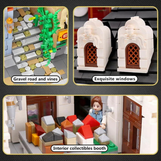 moc creator expert city old town pub bricks toy 0924 moc creator expert city old town pub bricks toy 0924