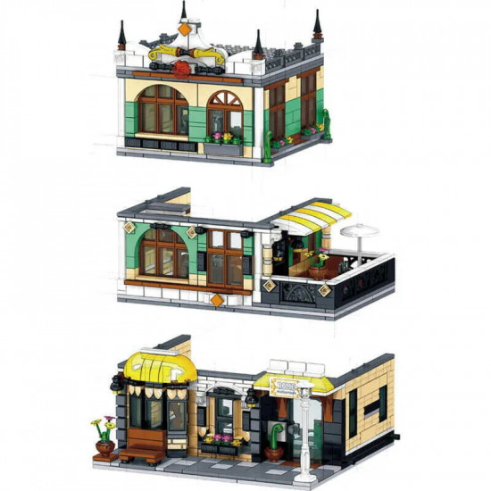 moc creator expert city rome restaurant bricks toy moc creator expert city rome restaurant bricks toy