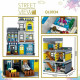 moc creator expert city summer coffee shop bricks toy moc creator expert city summer coffee shop bricks toy