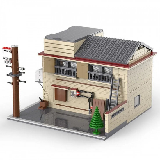 moc creator expert city tofu store house bricks toy moc creator expert city tofu store house bricks toy